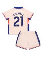 Chelsea Ben Chilwell #21 Vieraspaita Lasten 2024-25 Lyhythihainen (+ shortsit)